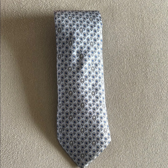 Authentic Hermes Sunflower Silk Neck Tie - Picture 1 of 7